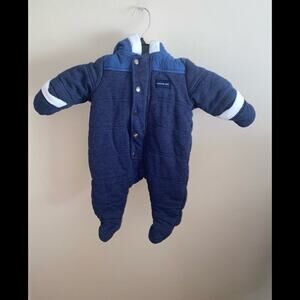 CALVIN KLEIN BOYS SNOWSUIT SIZE 3-6MO MINT